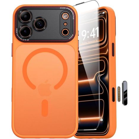 Handyhülle iPhone 17 Pro Magsafe Kameraschutz iPhone 17 Pro Orange (1/5)