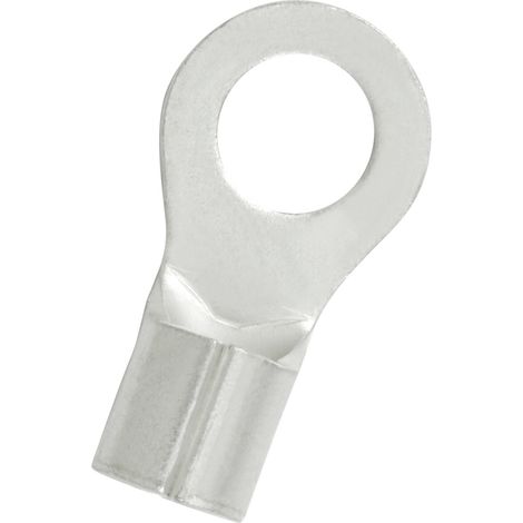 Cosses à œillet RS PRO, Non-isolé, 6mm², 5.3mm, 9.5mm