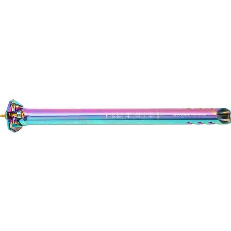 Tige de selle double piste en alliage d'aluminium CNC, anti-dérapant, échelle claire, 30.8mm, pour VTT et vélo de route, éclatant (1/5)