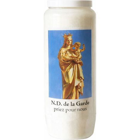 Bougie de Neuvaine Notre-Dame de la Garde