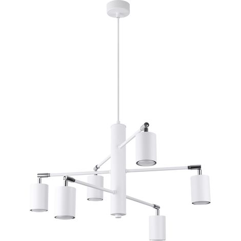 SKYFIRE HÄNGLAMPE 6 GU10 WEISS LUMILO 12.141.06 (1/5)