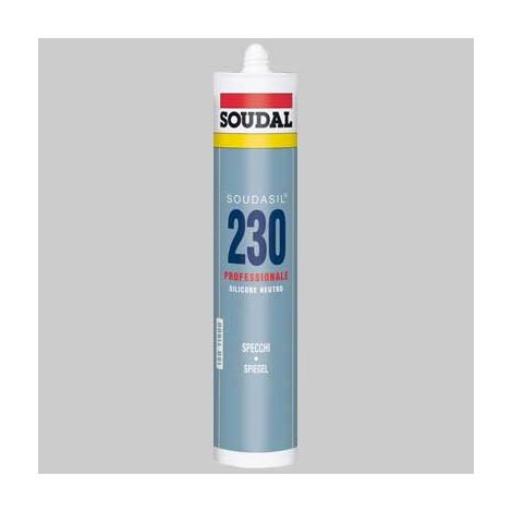 SILICONE MULTIUSO NEUTRO ALTA QUALITA' SOUDAL ML 310 Ml 310 trasparente SOUDAL