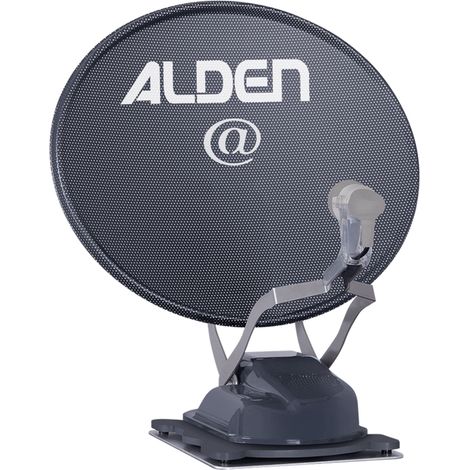 ALDEN Onelight 60 Platinium Parabole Automatique + Récepteur SATMATIC HD TNTSAT