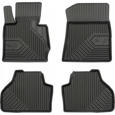 Alfombrillas de goma y tapetes para puertas BMW X3 F25 2010-2017 TROUGH 77