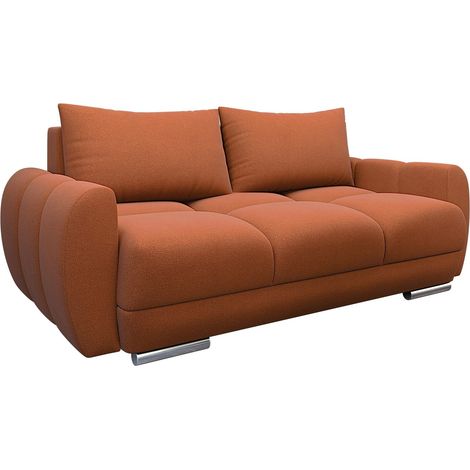 Canapé Signis II, Velo 627, 186x97x89cm, Tissu, Pieds: Plastique (1/4)
