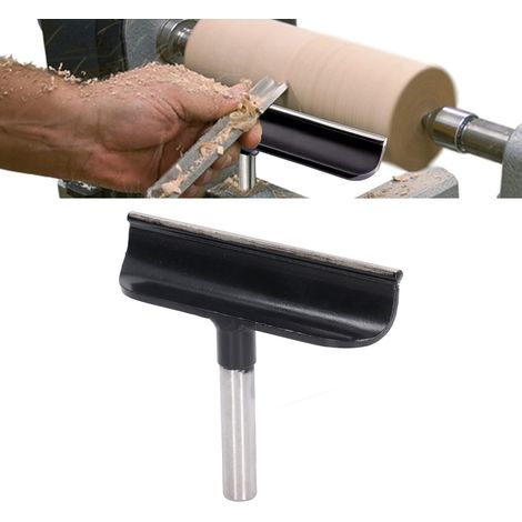Tour à bois DIY : porte-outil de tour en acier inoxydable, diamètre de la colonne 16 mm, longueur du porte-outil 15 cm. (1/5)