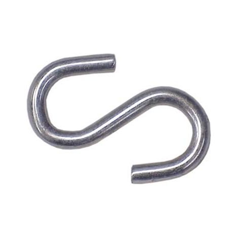 Gancio S Zincato N° 17 3 mm 200 Pezzi