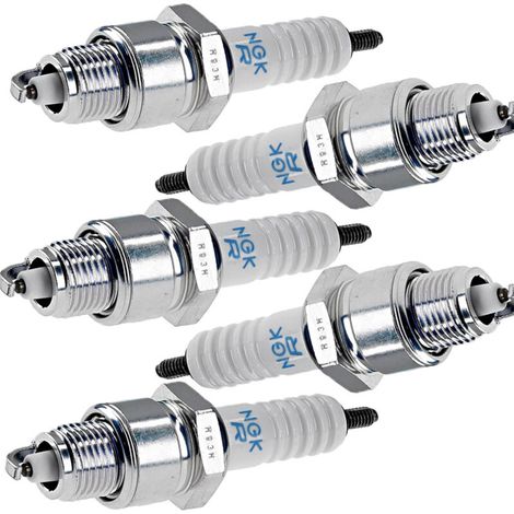 C7E, 5 Pack, NGK Spark Plug, NGK Spark Plug for Motorcycle, Curved Beam Spark Plug for Car Scooter (1/4)