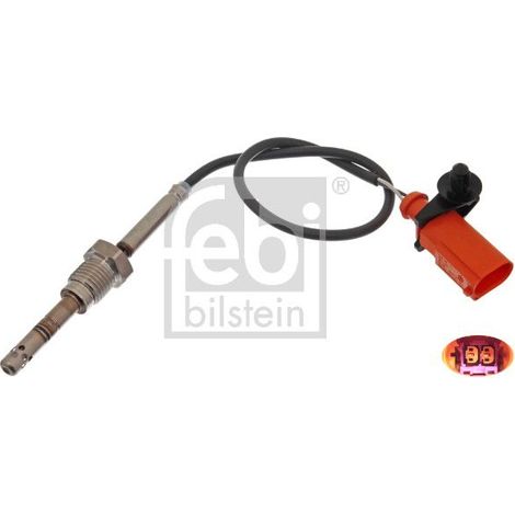 Capteur, température des gaz FEBI BILSTEIN 49306 VW 076 906 088 E 76 906 088 E