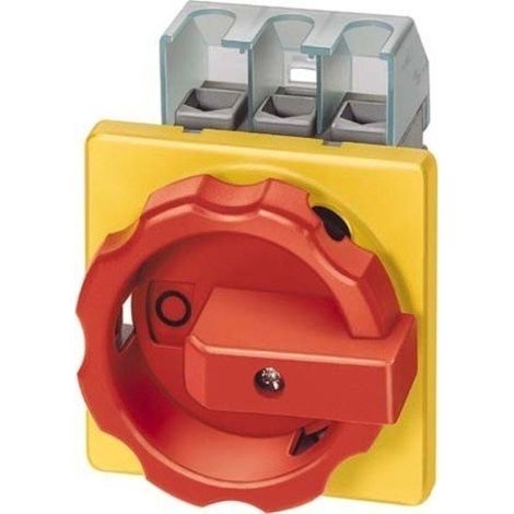 SIEMENS 3LD2555-0TK51 COMMUTATEUR ÉLECTRIQUE 3P ROUGE, JAUNE (3LD25550TK51) (1/2)