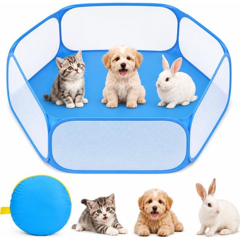 Parc Animaux Pliable, Pop Up Pet Tent Respirante, Enclos d'exercice (1/5)