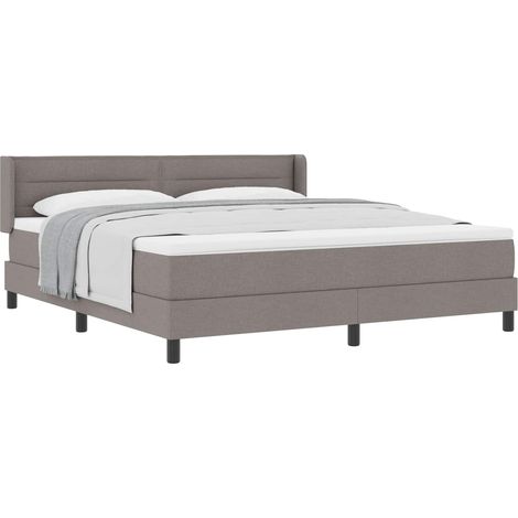 Maison Exclusive - Letto a molle con testiera Talpa 200 x 180 cm Tessuto (1/5)