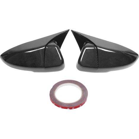 Cubiertas de espejos retrovisores exteriores con efecto fibra de carbono (par) para Honda Accord 2018-2020