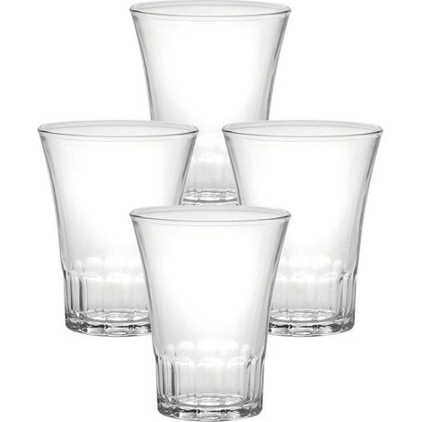 AMALFI BICCHIERINI 4 PZ 13 CL VETRO TEMPERATO TRASPARENTE (1/3)