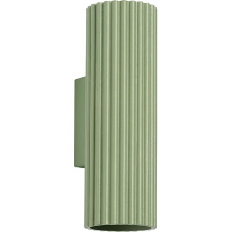 Wandleuchten KARBON Salbei 2xGU10 6.5cm Aluminium Sollux (1/5)