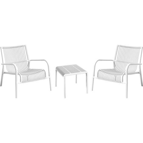 Set Giardino BAMBY Tortora 2 Poltrone e tavolino