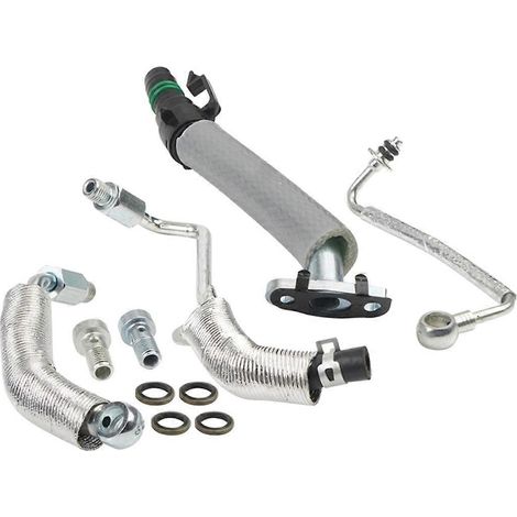 Kit de tuyau de retour d'huile turbo et d'alimentation en huile pour Encore 1.4L L4, 55592600 25198546 25200947 55587854 (1/4)