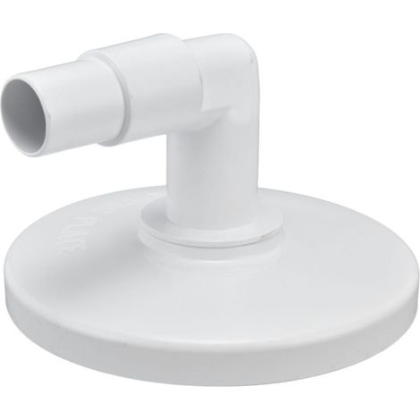 Skimmer Vacuum Plate with 90 ° Elbow Plastic Pool Vacuum Plate Replacement for Hayward