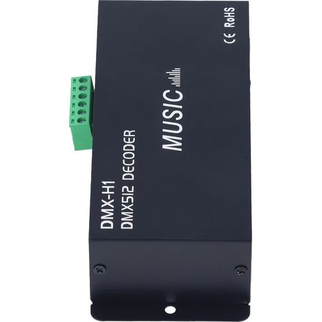 Décodeur DMX 3 canaux avec variateur RGB et contrôleur LED pour bars, hôtels et établissements de boissons sans alcool (Sober Bar8A) (1/5)