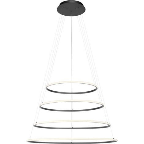 Lampe suspendue moderne Tessara anthracite - 2124-13