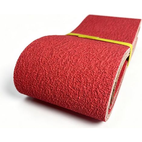Lot de 4 bandes abrasives céramiques 100x915 mm Grain 60 (1/4)