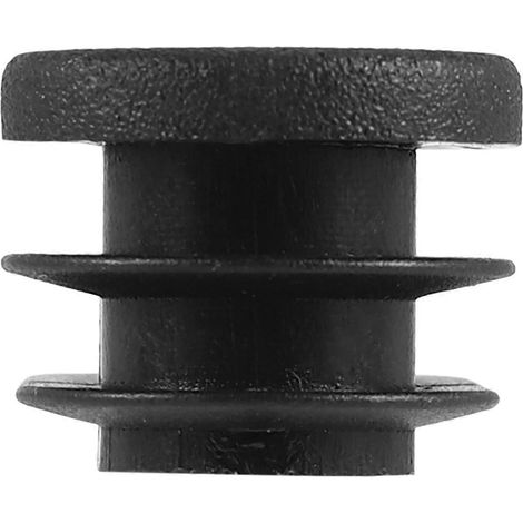 Embouts de tube ovales pour pieds de table ou de chaise, 40 mm x 20 mm, lot de 20, noirs (1/5)