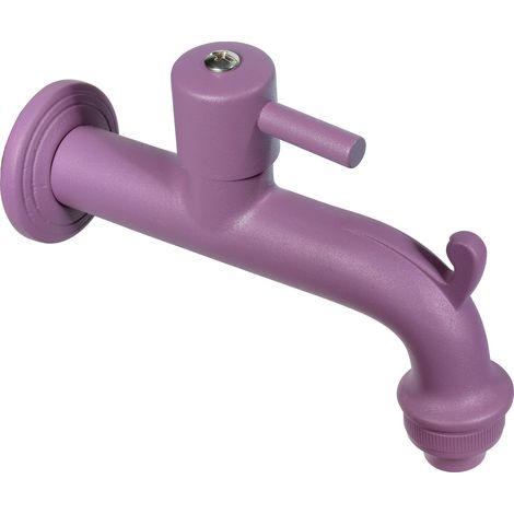 Rubinetto Colorato per Fontana da Giardino in Ottone Belfer RUB/023 Viola (1/2)