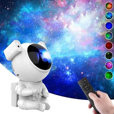 Filiyano – Lampe projecteur astronaute, veilleuse galaxie pour enfants, nébuleuse ciel étoilé LED, cadeau pour enfants (1/5)