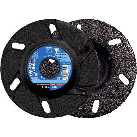 Pferd – Disque à lamelles 125mm 10 pcs – Grain 36 – SKU 64196126 – Pour acier inoxydable et bois dur – Ponçage et ébavurage (1/5)