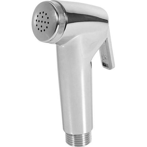 Boquilla de bidé portátil multifuncional para inodoro: presión de agua ajustable, fácil instalación y limpieza higiénica. (1/5)