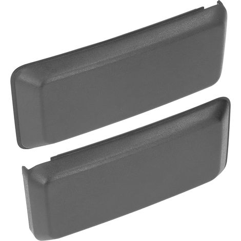 Pare-chocs avant protections latérales gauche droite inserts avec boucle noir ABS remplacement pour F150 2018-2020 capuchons garnitures