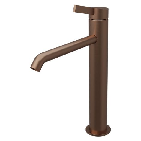Mitigeur Lavabo Medium Inox Or Rose Brosse Pvd - CRISTINA ONDYNA PA22734I