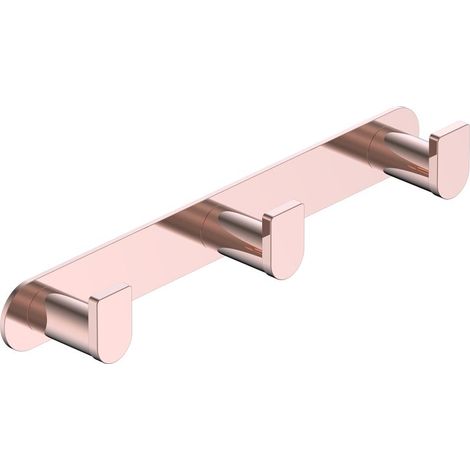 MEDIMEX CAP003-02/ORC PRACTIC Percha 3X Oro Rosa Cepillado - ref: CAP003-02/ORC