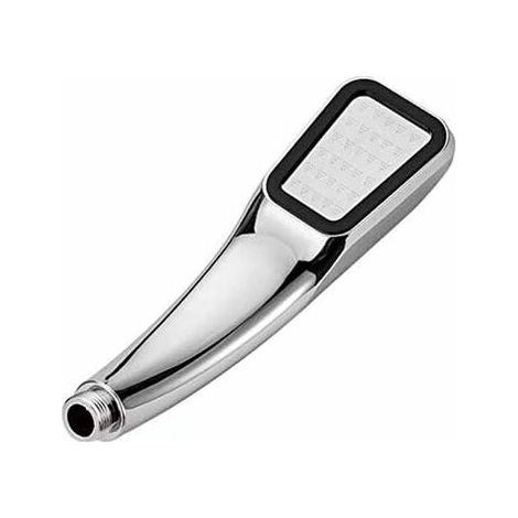 300 Trous Pommeau De Douche À Main Haute Pression Puissant Spray Booster Pour Salle De Bains - Robinets De Douche De Pluie À Économie D'eau - Finition Chrome (1/5)