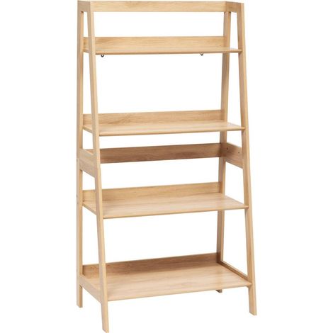 Abana scaffale a 4 livelli, legno chiaro - 5five