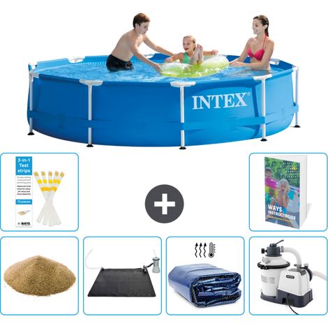 Frame Pool Rund - 305x76 cm - 7-teilig S69