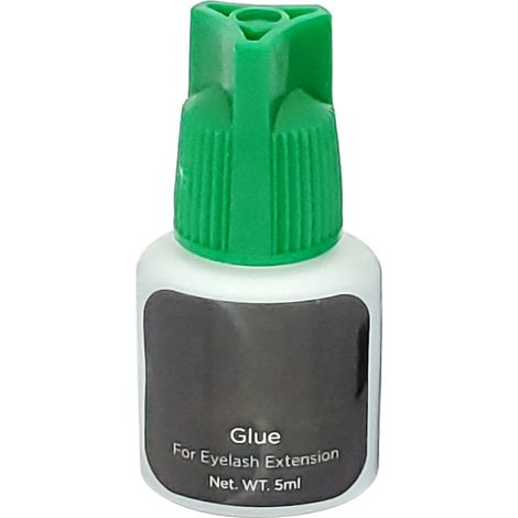Colle pour extensions de cils à séchage rapide, forte adhérence et longue tenue. (1/5)