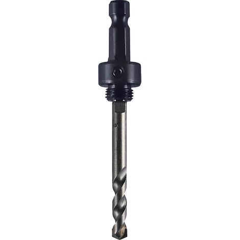 Husillo para coronas perforadoras con polvo de carburo tungsteno 3/8" HEX 1/2-20  Morse MA34CT