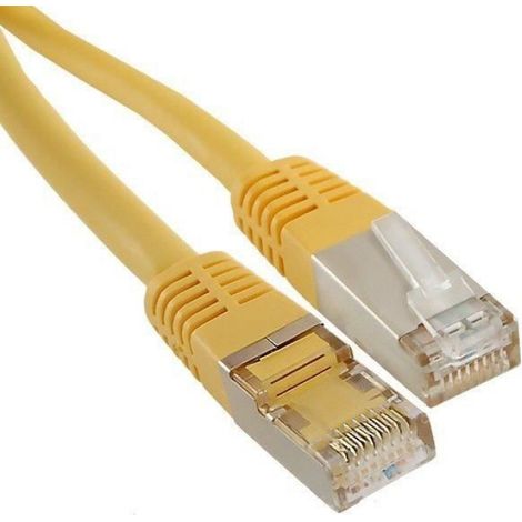 Câble Patch SSTP CAT6A - 3 M - Pour Réseau Ethernet Haute Vitesse - 1 Pièce