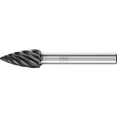 PFERD Hartmetall Hochleistungsfrässtift INOX Spitzbogen SPG Ø 10x20mm Schaft-Ø 6 mm HICOAT Edelstahl (1/3)