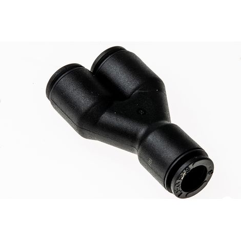 Adaptateur tuyau à tuyau en Y Legris 3 140 vers Enfichable 6 mm Enfichable 6 mm ( Prix pour Paquet de 5 )