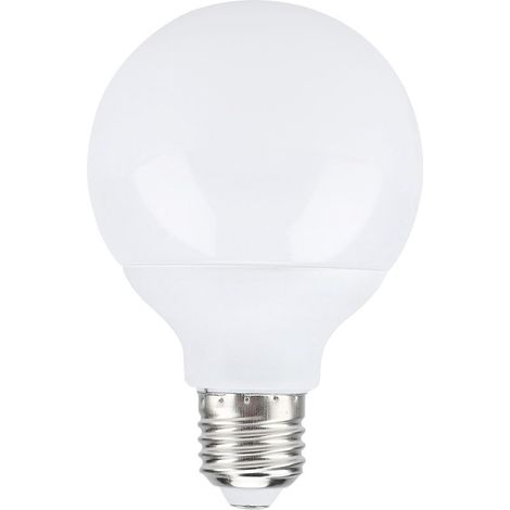 Ampoule LED haute luminosité E27 5W 85-265V, boîtier en plastique PVC, ampoule domestique, lumière blanche froide 6500K (1/5)
