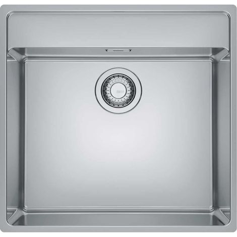 Cuve Maris MRX 210-50 en inox - 530 x 510 x 180 mm - sous-meuble 60 cm - vidage manuel - Franke (1/2)