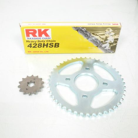 Kettenkit Frankreich Ausrüstung für Motorrad Daelim 125 Daystar