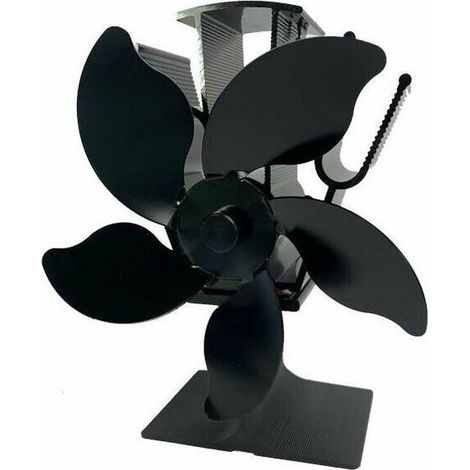 Green Mobility – Thermodynamischer 5-Blatt-Ofen-/Kaminventilator für Kamin- und Ofenzubehör, energieeffizienter Ventilator, 16,5 cm Flügeldurchmesser (1/5)