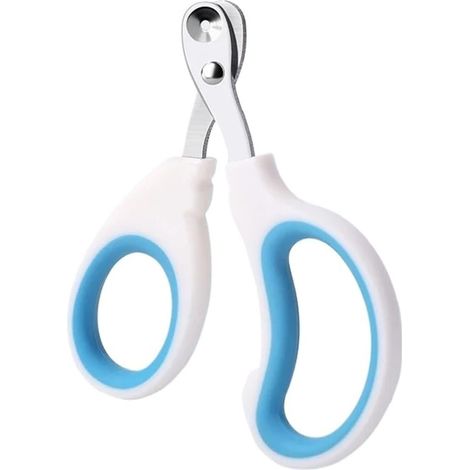 Coupe-ongles pour chiots, coupe-ongles pour chats et chiens, ciseaux de toilettage pour chats, coupe-ongles pour animaux de compagnie et lapins (bleu) (1/5)