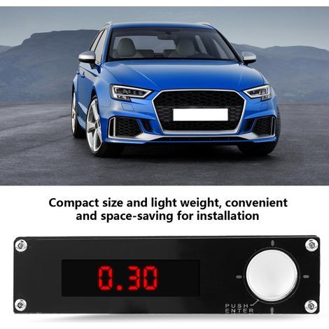 Universeller Kfz-Turbo-Timer 12V LED-Digitalanzeige Turbinenschutz-Timer-Verzögerungsgerät (1) (1/5)