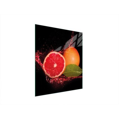 PLANCHE À DÉCOUPER EN VERRE 45x52 PAMPLEMOUSSE (1/5)