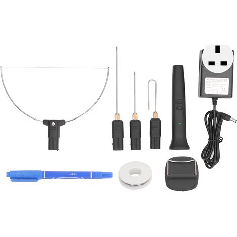 Lot de 9 pièces coupe-mousse à fil chaud, outil électrique pour polystyrène Styrofoam, 100-240V AC avec prise UK (1/5)
