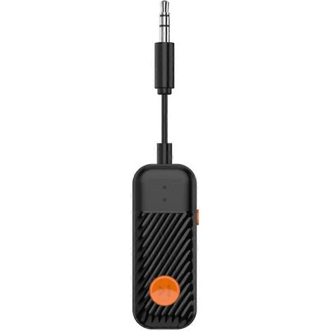 Adaptateur Bluetooth 5.4 AUX, récepteur Bluetooth sans fil pour voiture, prise audio 3,5 mm, microphone, adaptateur mains libres, compatible avec les téléviseurs et les haut-parleurs de voiture. (1/5)